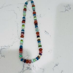 Handmade gemstone necklace